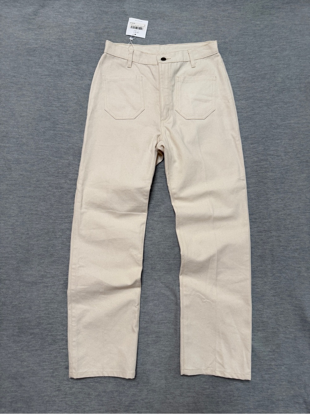 Lykke Wullf sz 6 Ranch Pant in Canvas Natural